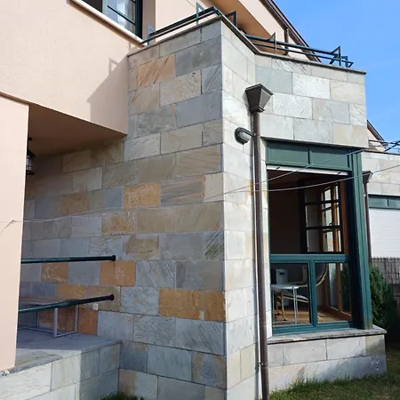Casa Con Jardin Y Piscina En Muros Ferienhaus