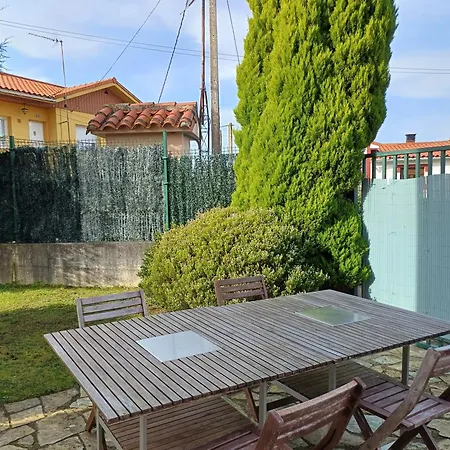 Casa Con Jardin Y Piscina En Muros Ferienhaus *