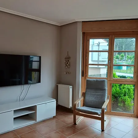 Casa Con Jardin Y Piscina En Muros Ferienhaus *